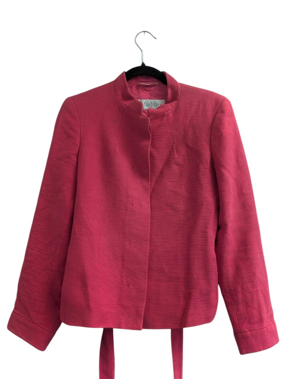 Max Mara Pink Button Jacket